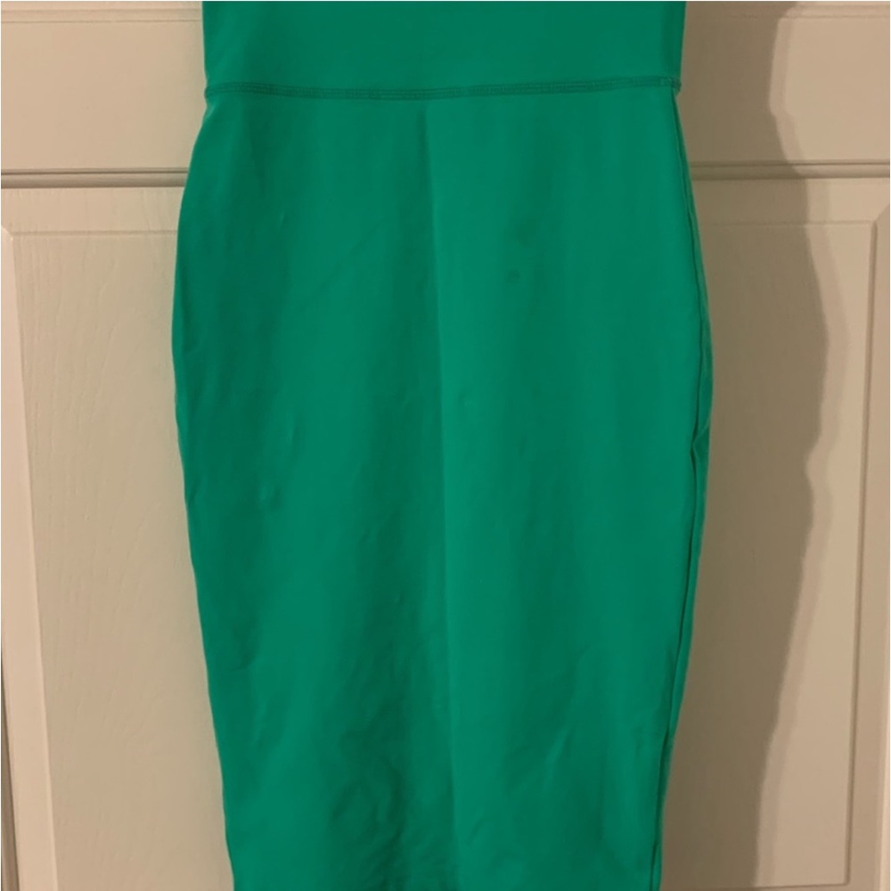 Bebe Mini Skirt midi bandage high waist mint green s